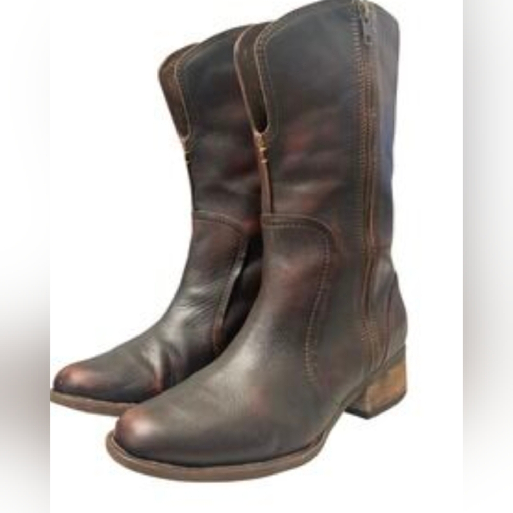 Born Brown Leather Women's Boots